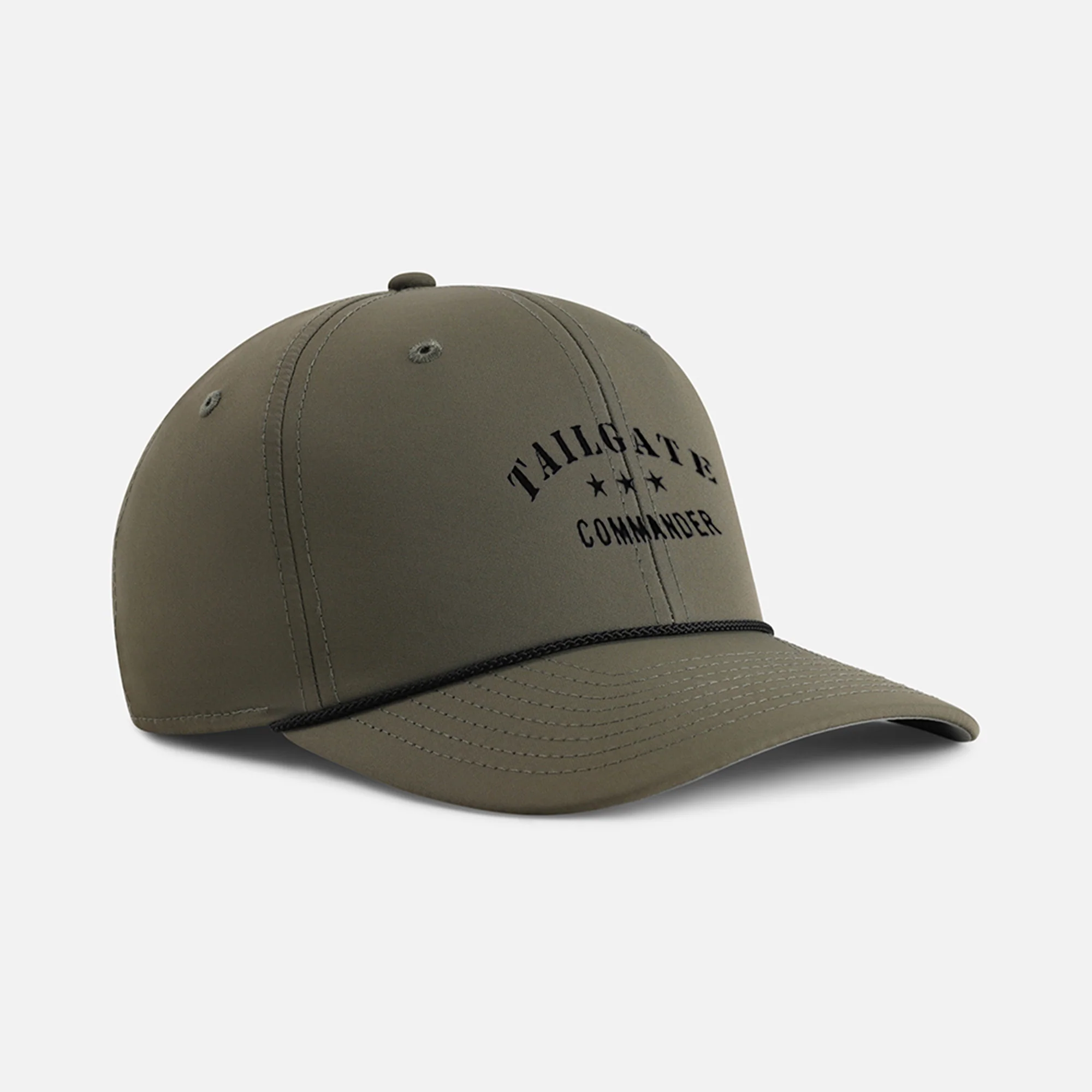"Tailgate Commander" 6-Panel Performance Rope Hat