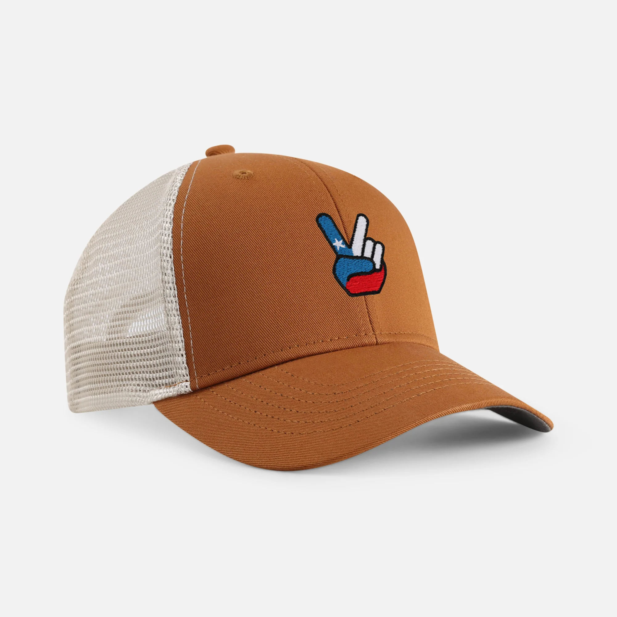 Texas Peace Out Adjustable Mesh Back Hat