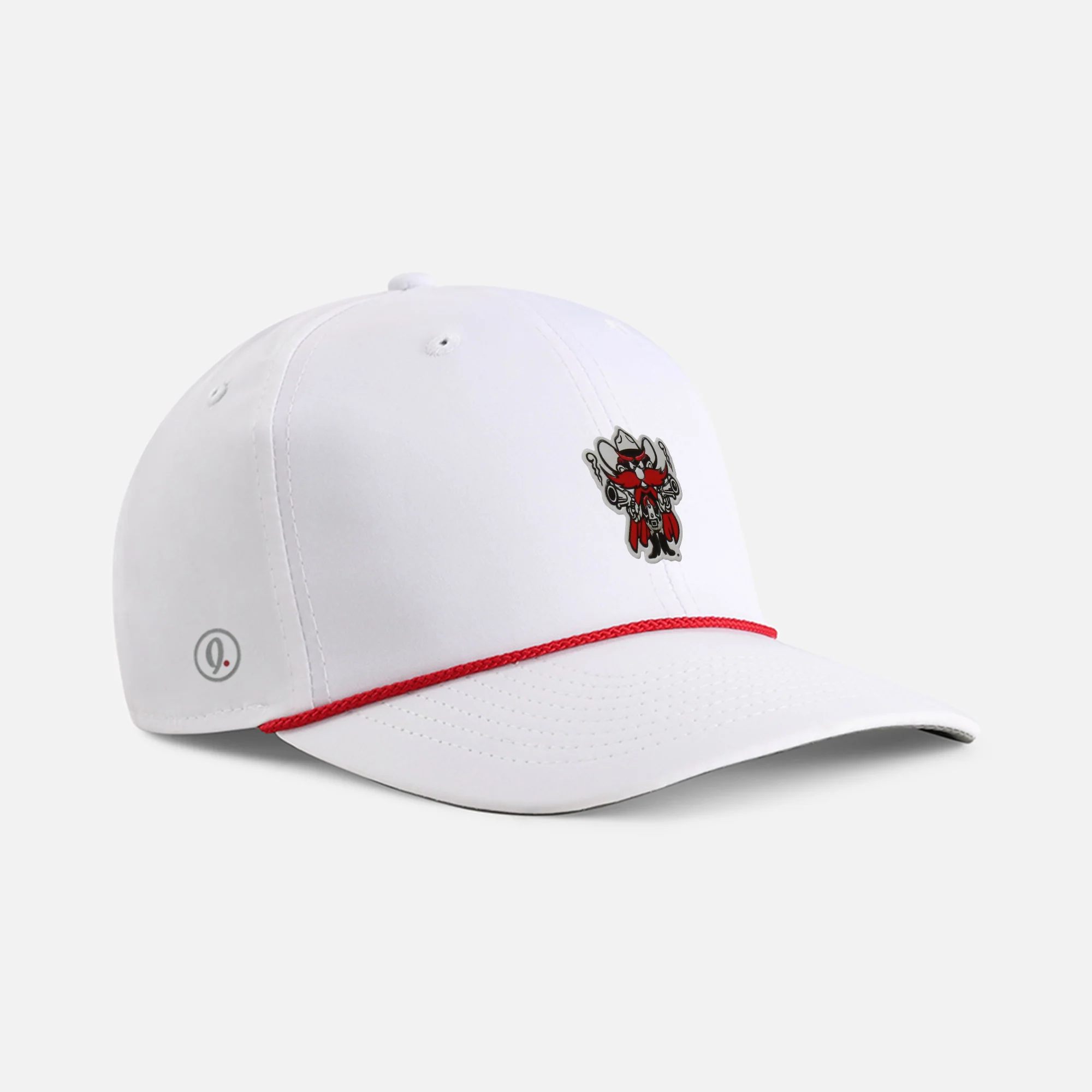 Texas Tech University "Raider Red 3D Patch" 6-Panel Performance Rope Hat