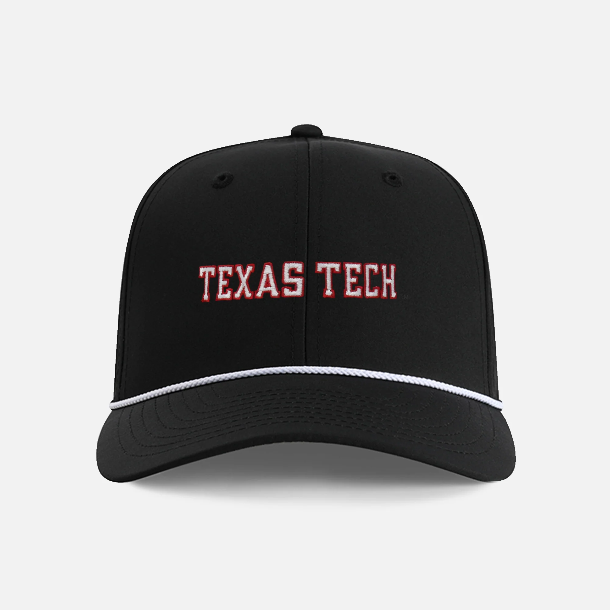 Texas Tech University "Texas Tech" 6-Panel Performance Rope Hat - Image 2