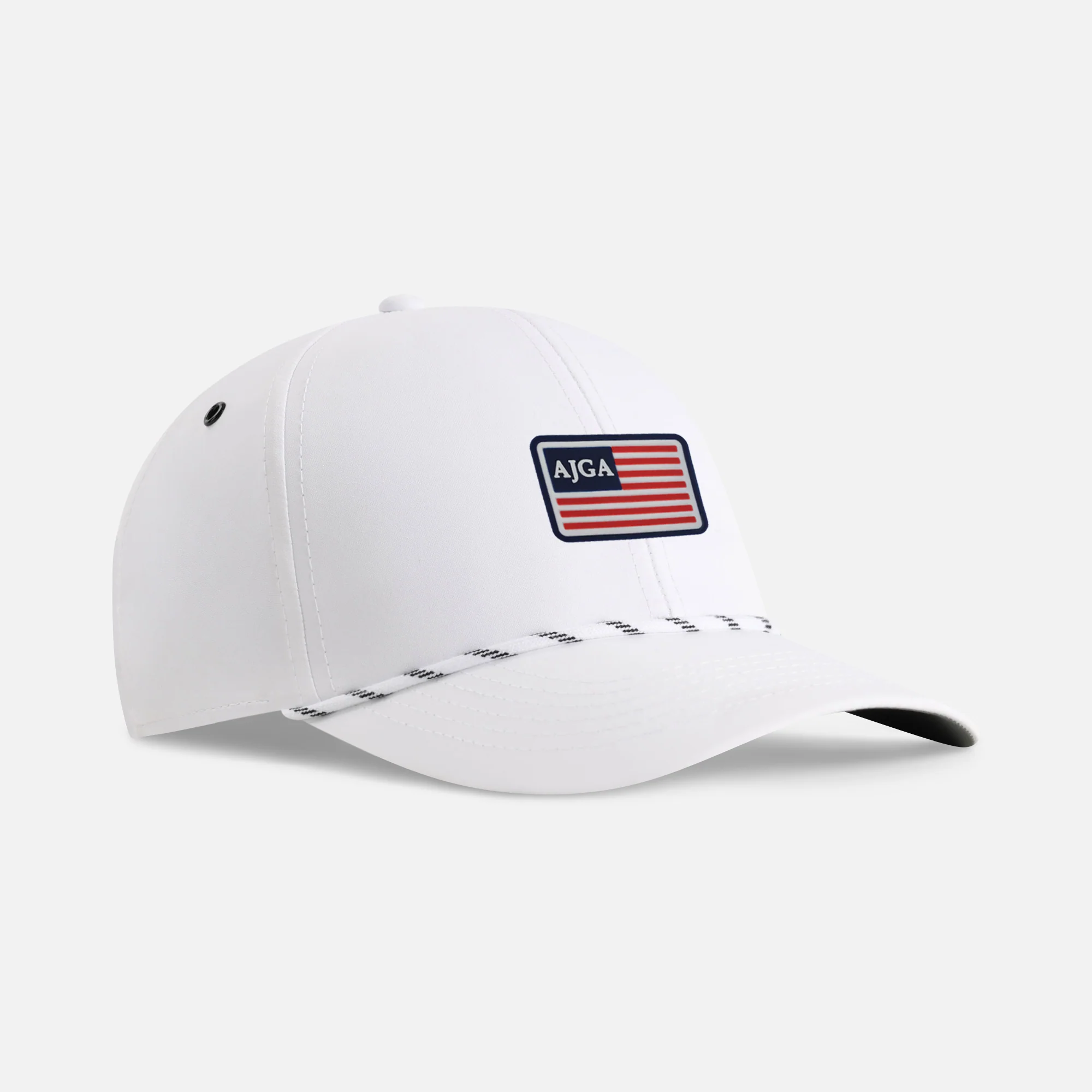 The AJGA Flag Patch - 6-Panel Performance Rope Hat
