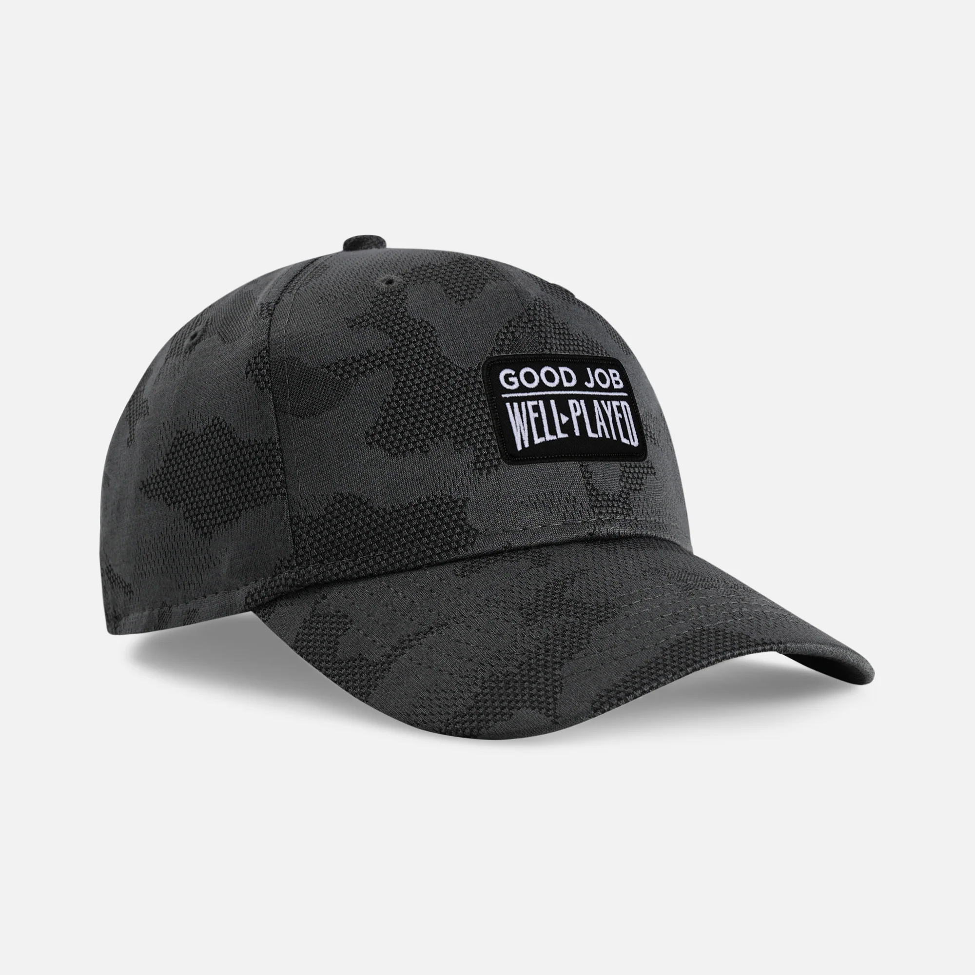 The 'Good Job' Tonal Camo Knit Cap - Image 4
