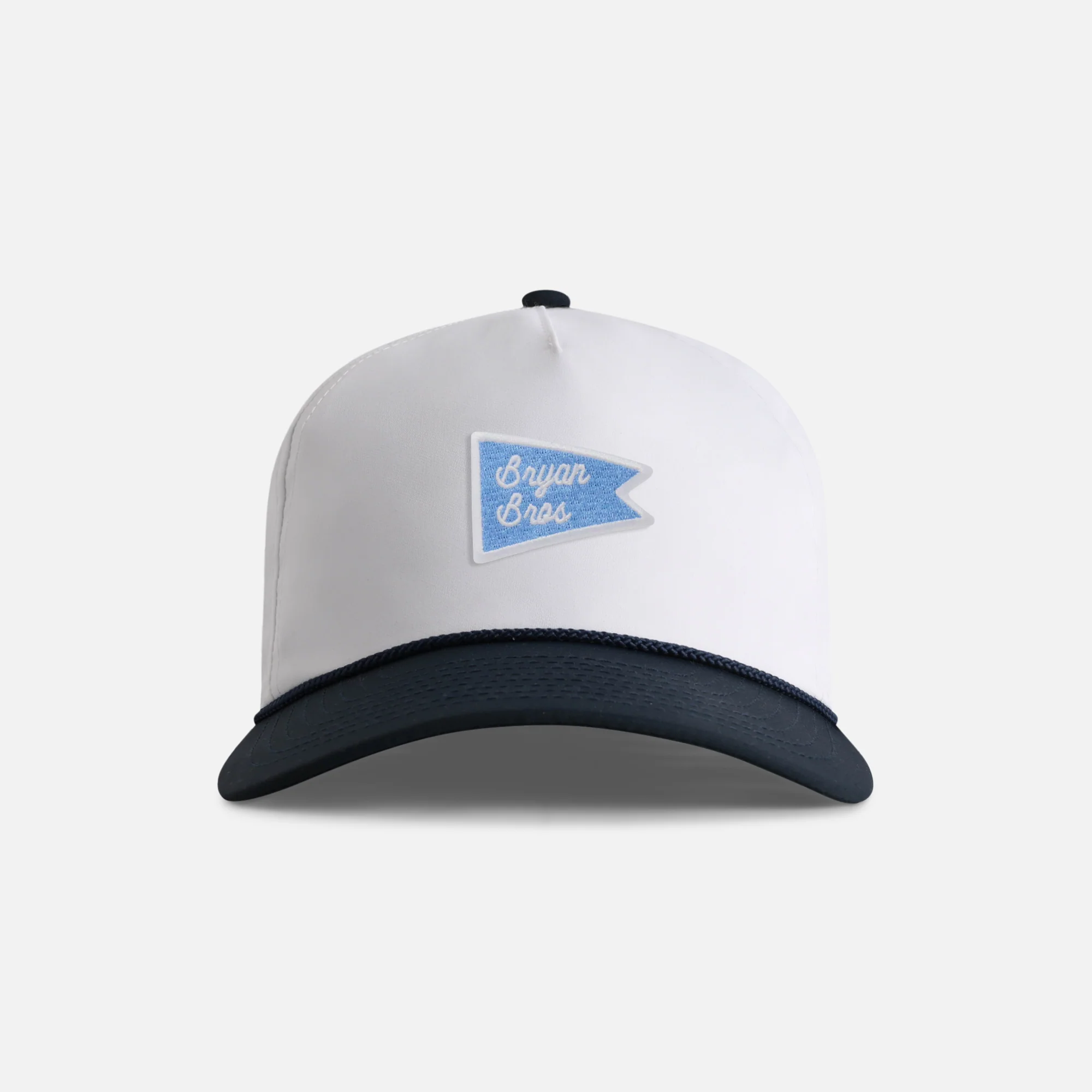 The Bryan Bros Flag Patch Two-Tone Performance Rope Hat - Image 2