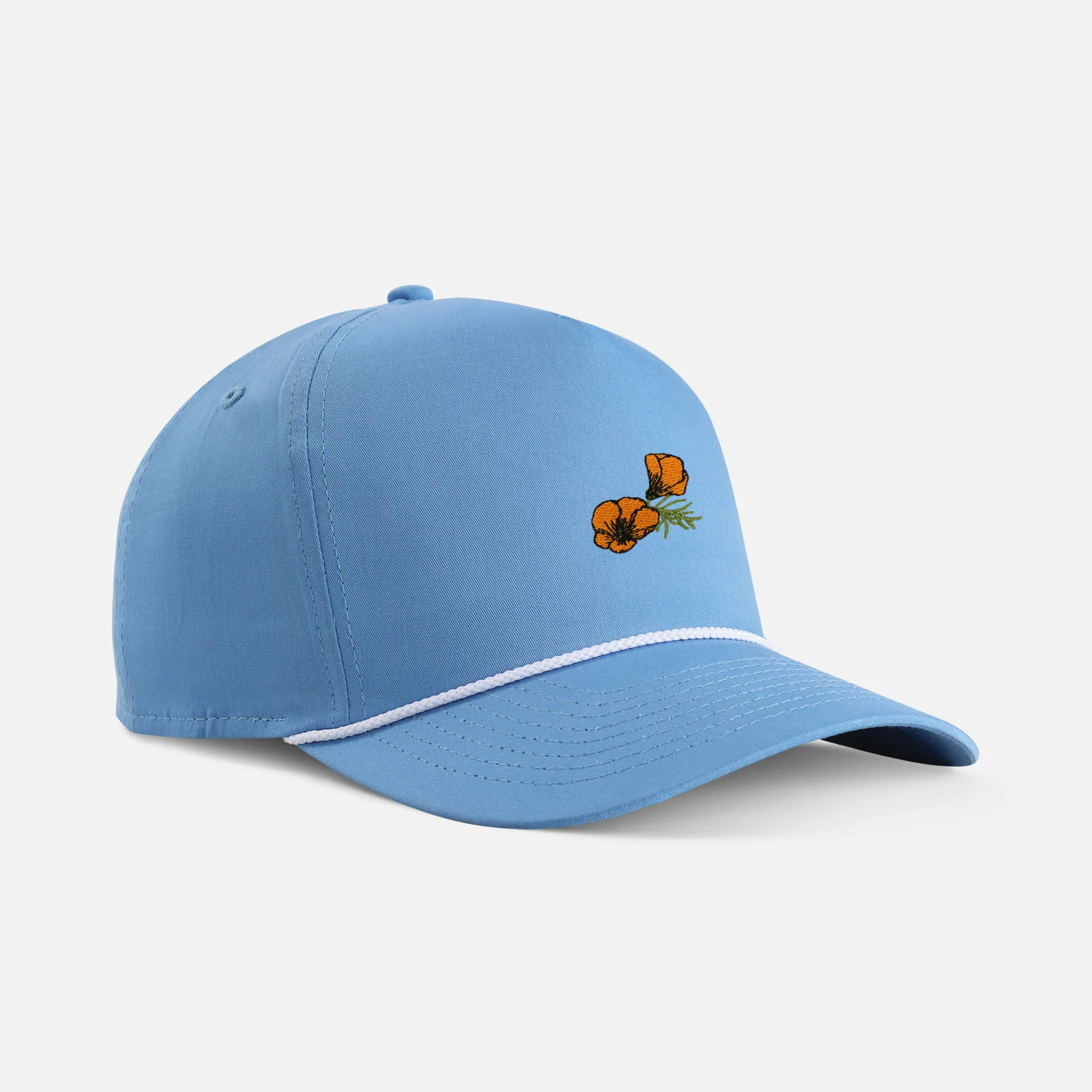 The California Poppy Cotton Rope Cap - Image 4