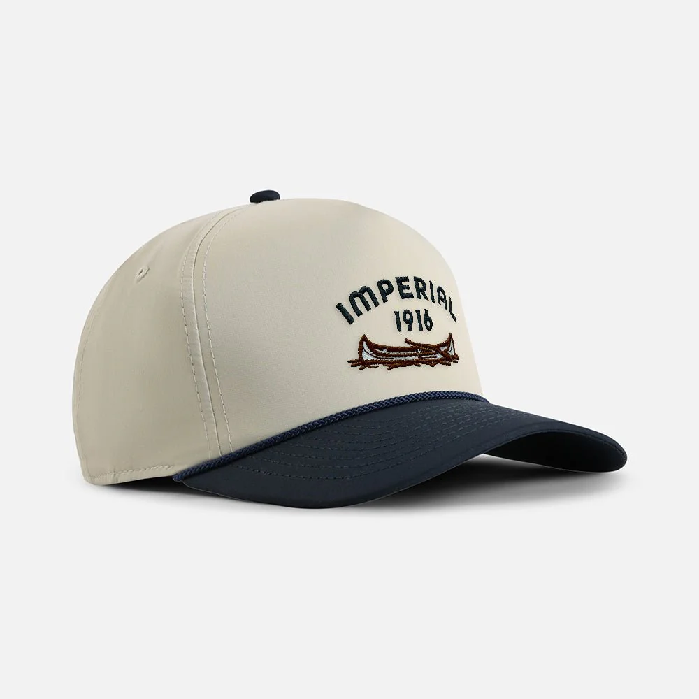 The Canoe - 5-Panel Two-Tone Performance Rope Cap