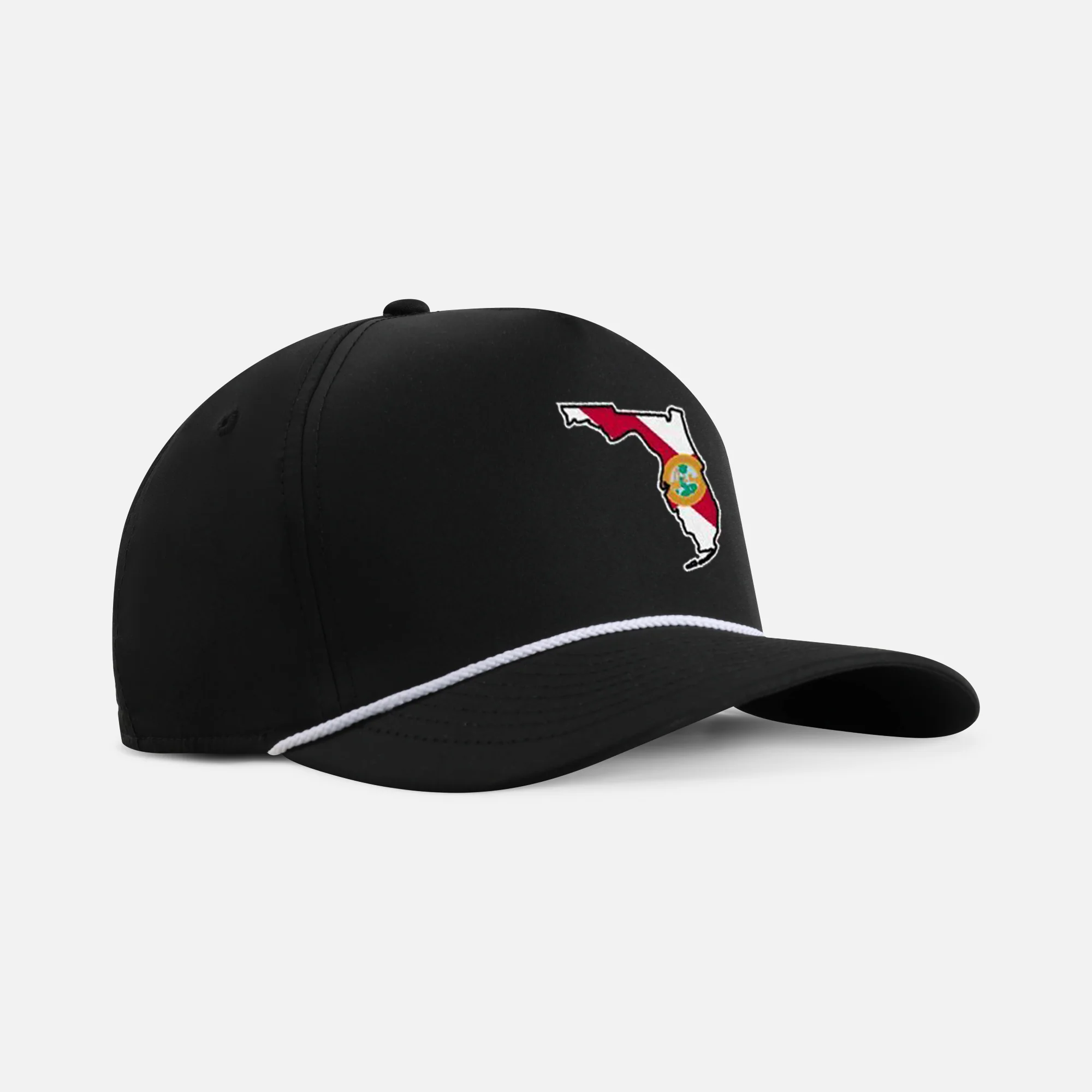 The Florida Flag - Adjustable Performance Rope Cap - Image 3