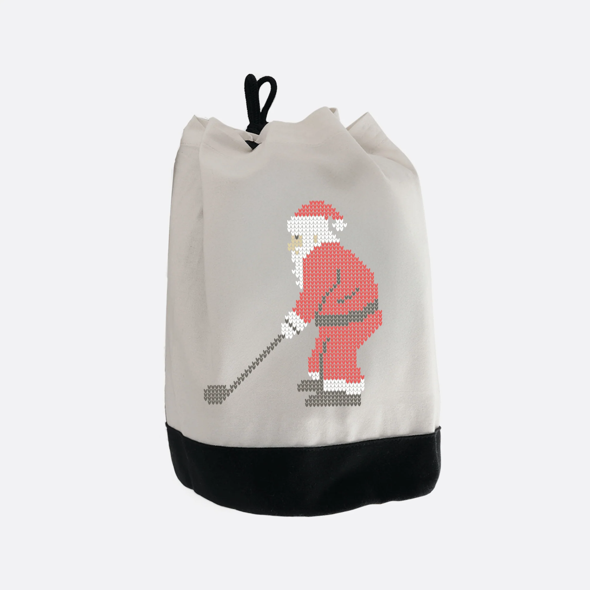 The Golfing Santa Premium Fleece Blanket - Image 2