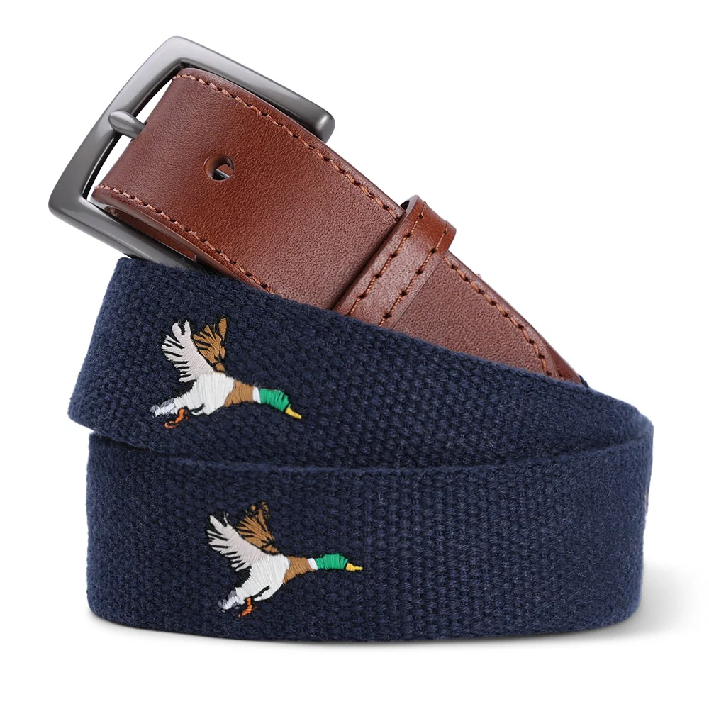 The Mallard Duck - Embroidered Imperial Belt