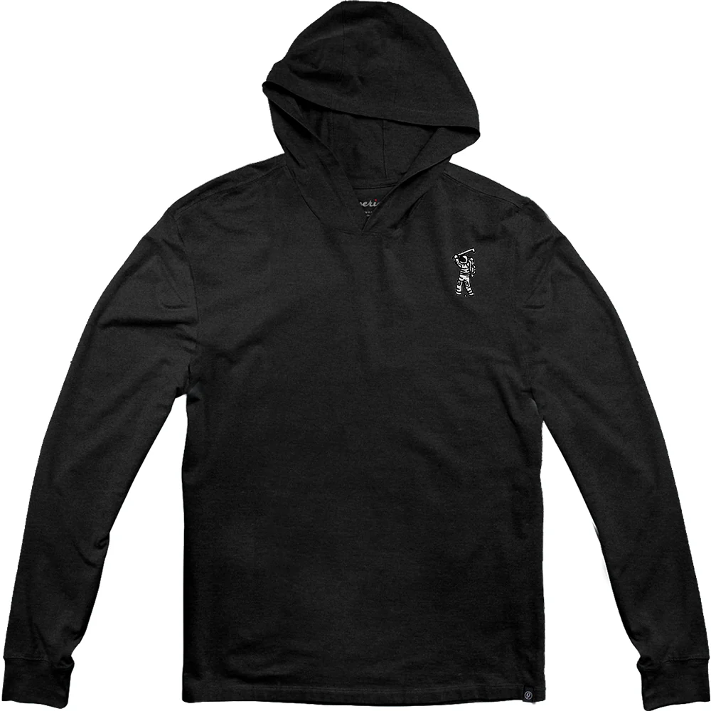 The Moon Man - Aprés Long Sleeve Hooded T-Shirt - Image 5