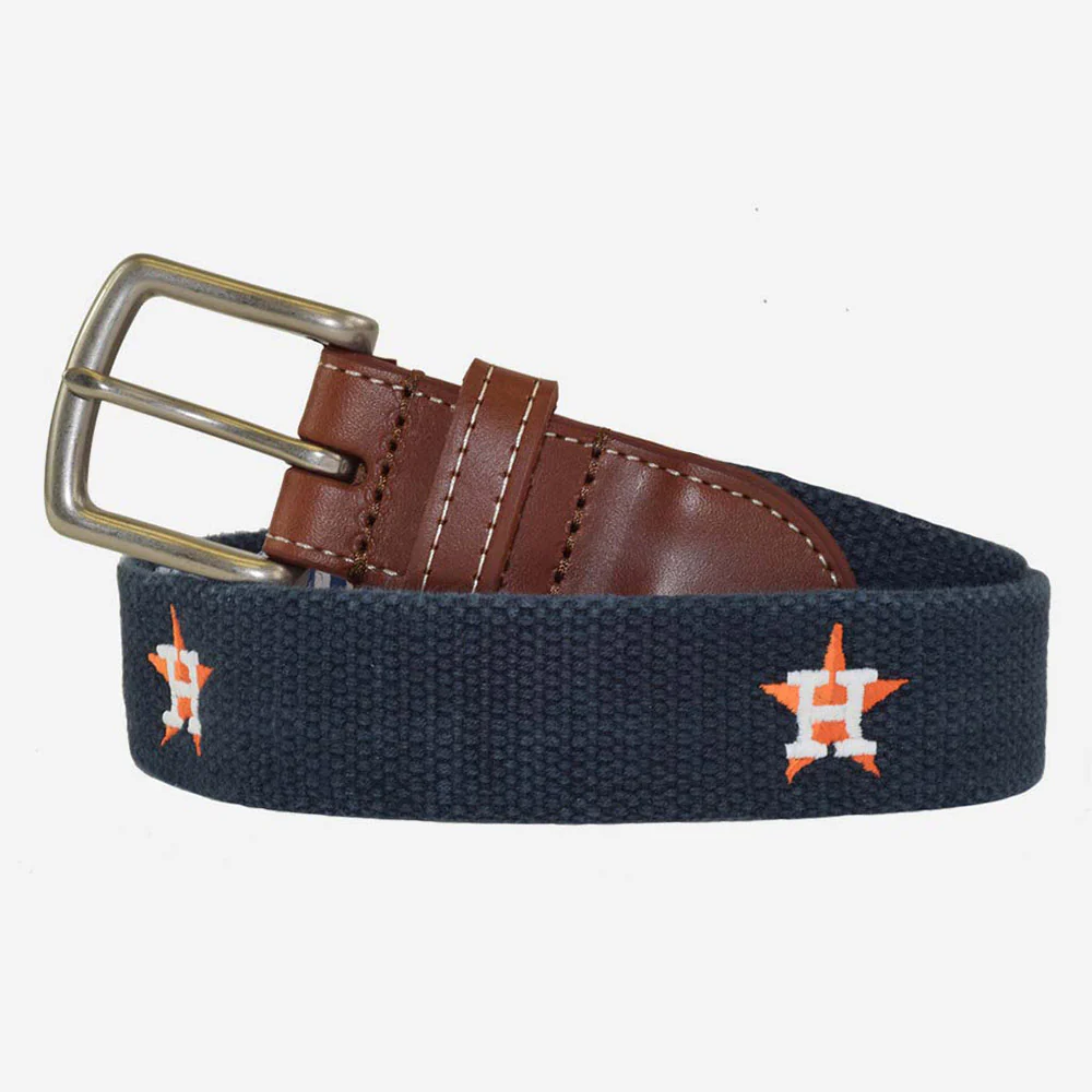 The Peter Millar Houston Astros Belt