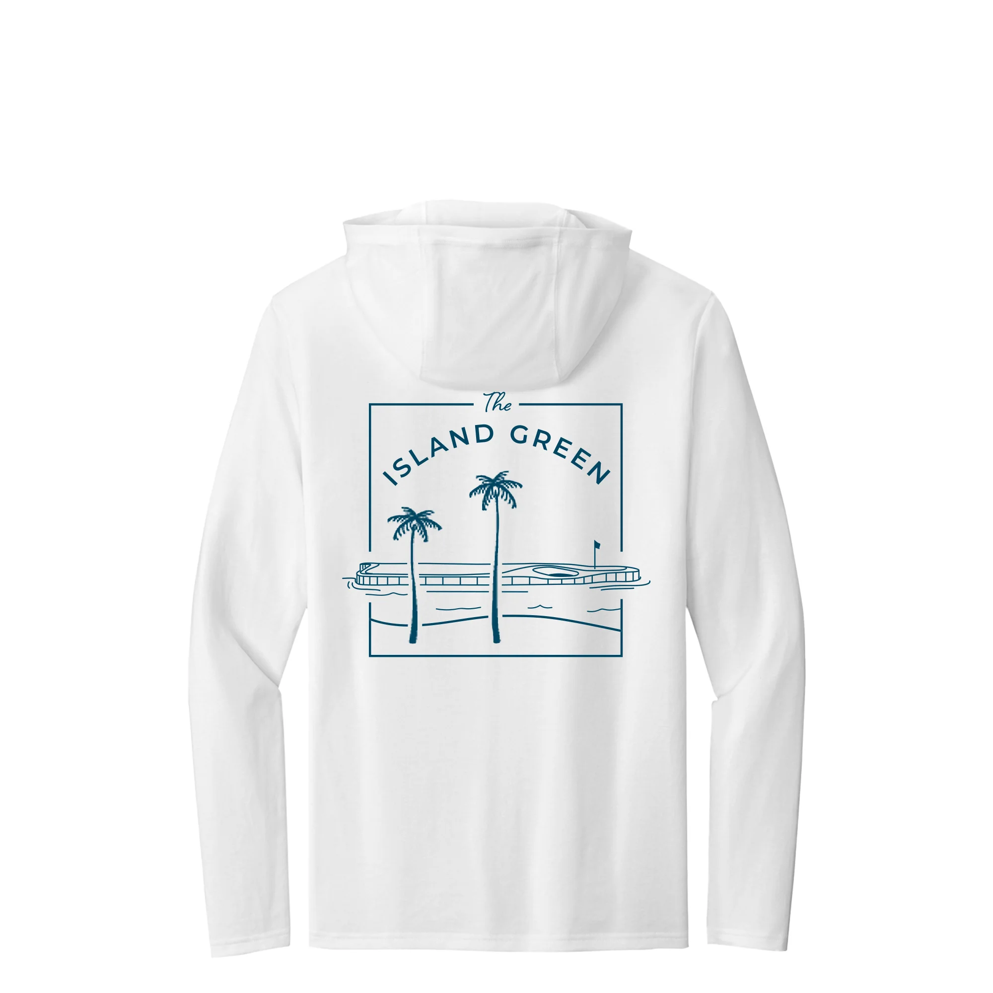 The Players Championship Island Green Men's Long Sleeve Hooded T-Shirt