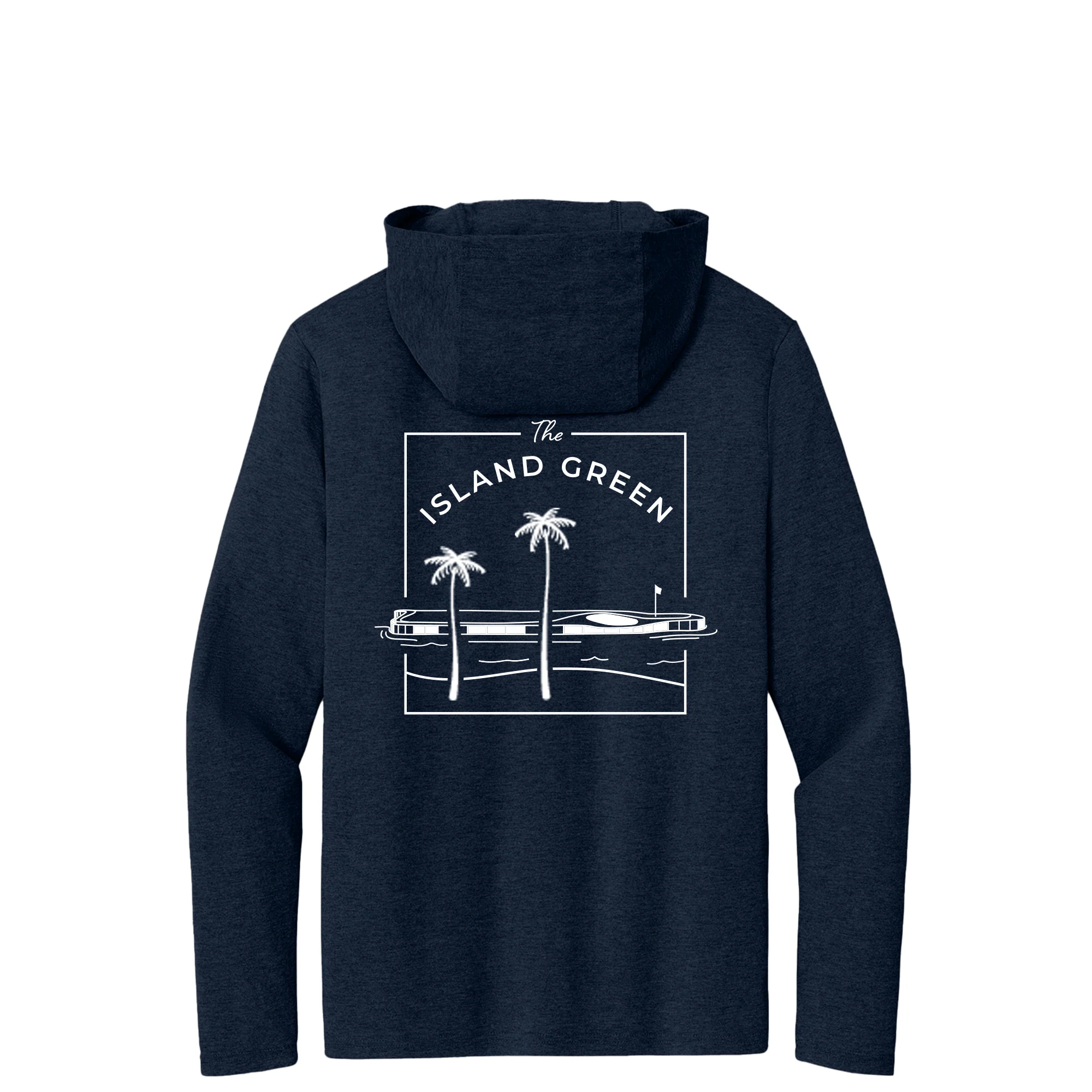 The Players Championship Island Green Men's Long Sleeve Hooded T-Shirt - Image 3