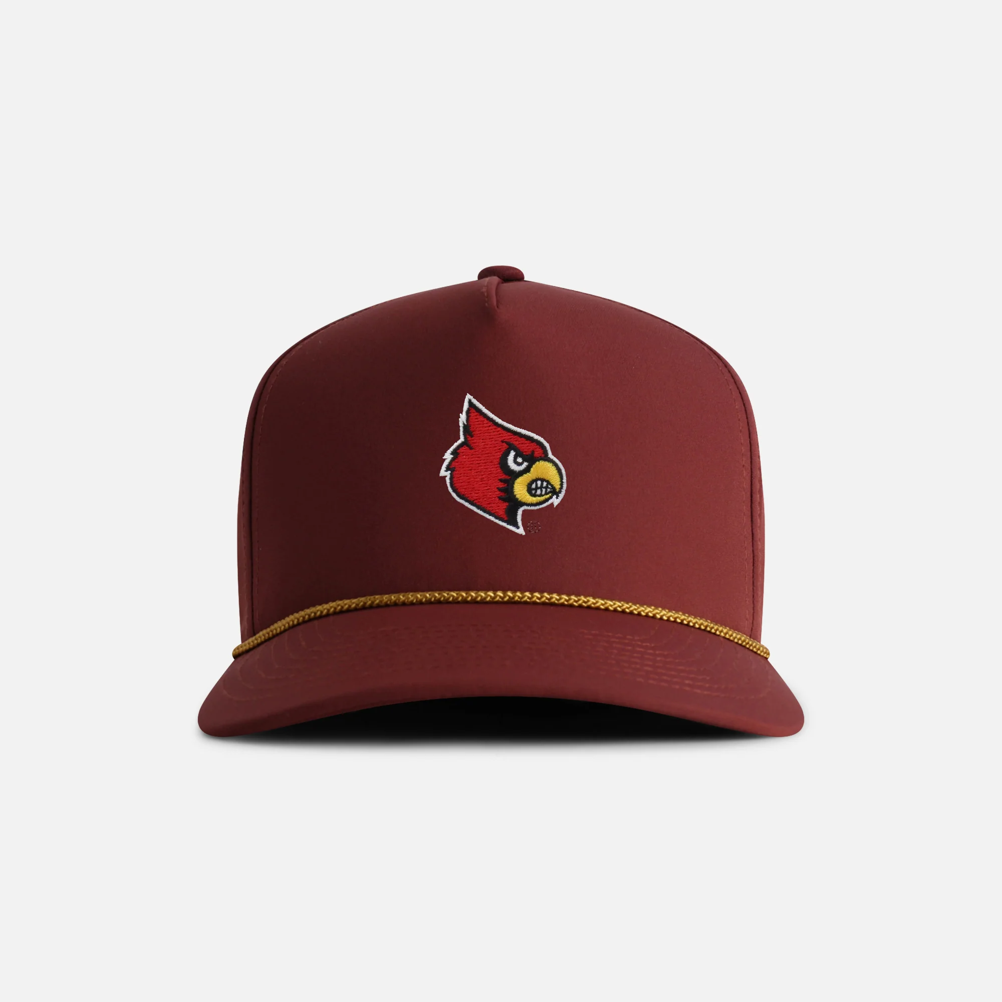 University of Louisville "Cardinal Head" 5-Panel Performance Rope Hat - Image 10