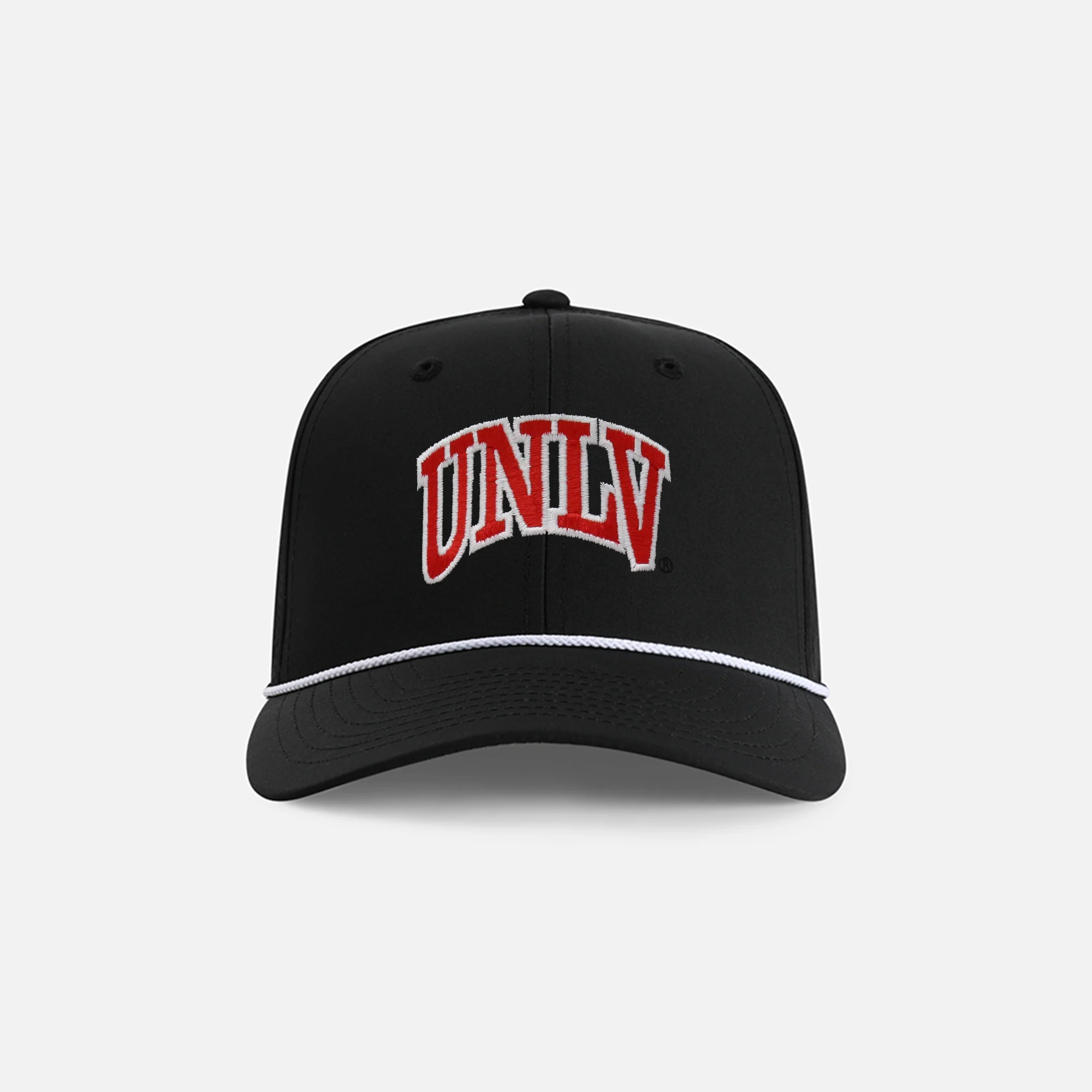 University of Nevada-Las Vegas "UNLV" 6-Panel Performance Rope Hat - Image 2