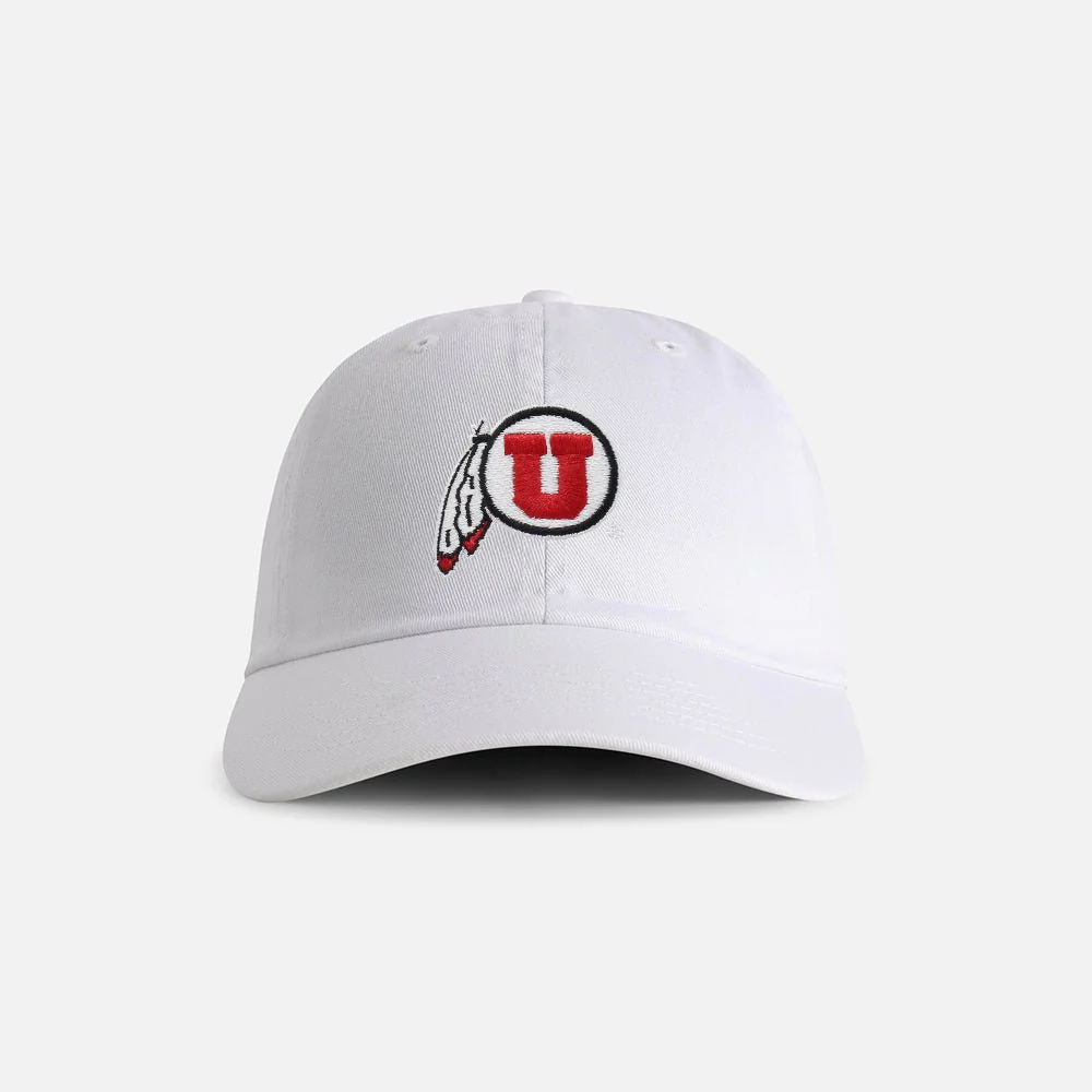 University of Utah "Circle & Feather" Cotton Dad Hat - Image 5
