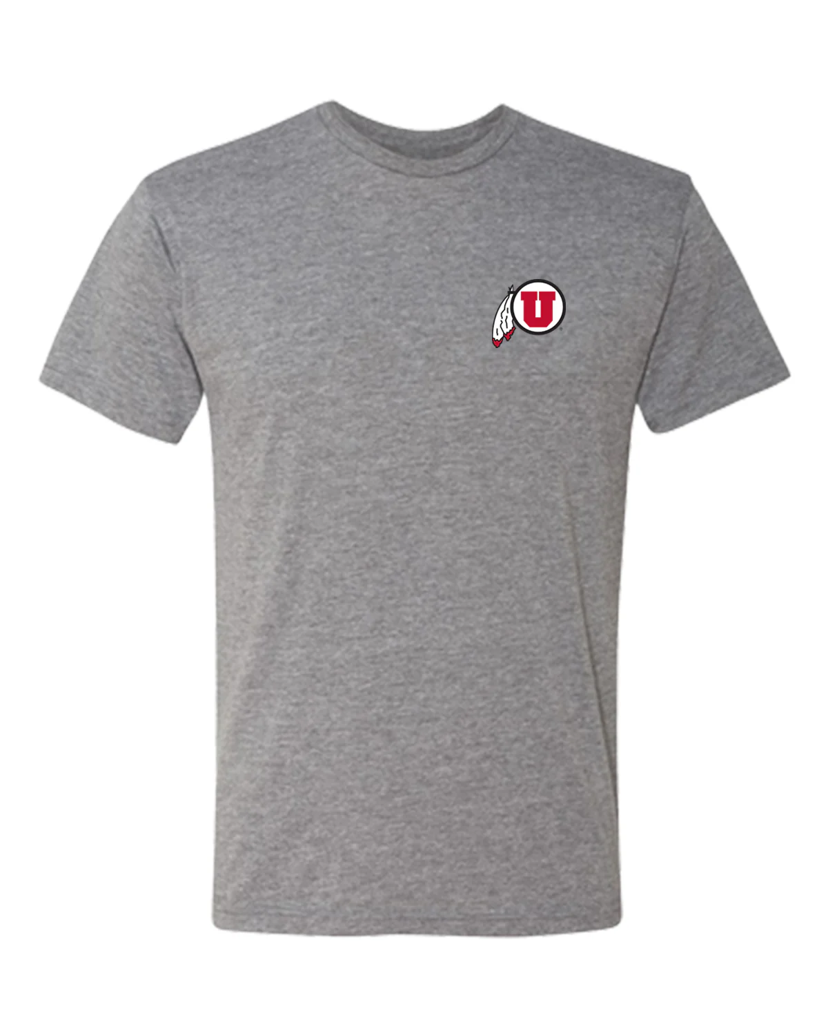 University of Utah "Circle & Feather" Men's Short Sleeve T-Shirt