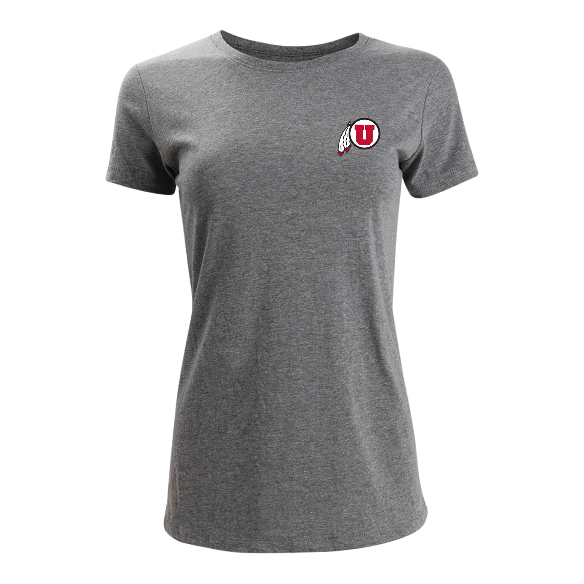 University of Utah "Circle & Feather" Women's Short Sleeve T-Shirt - Image 3