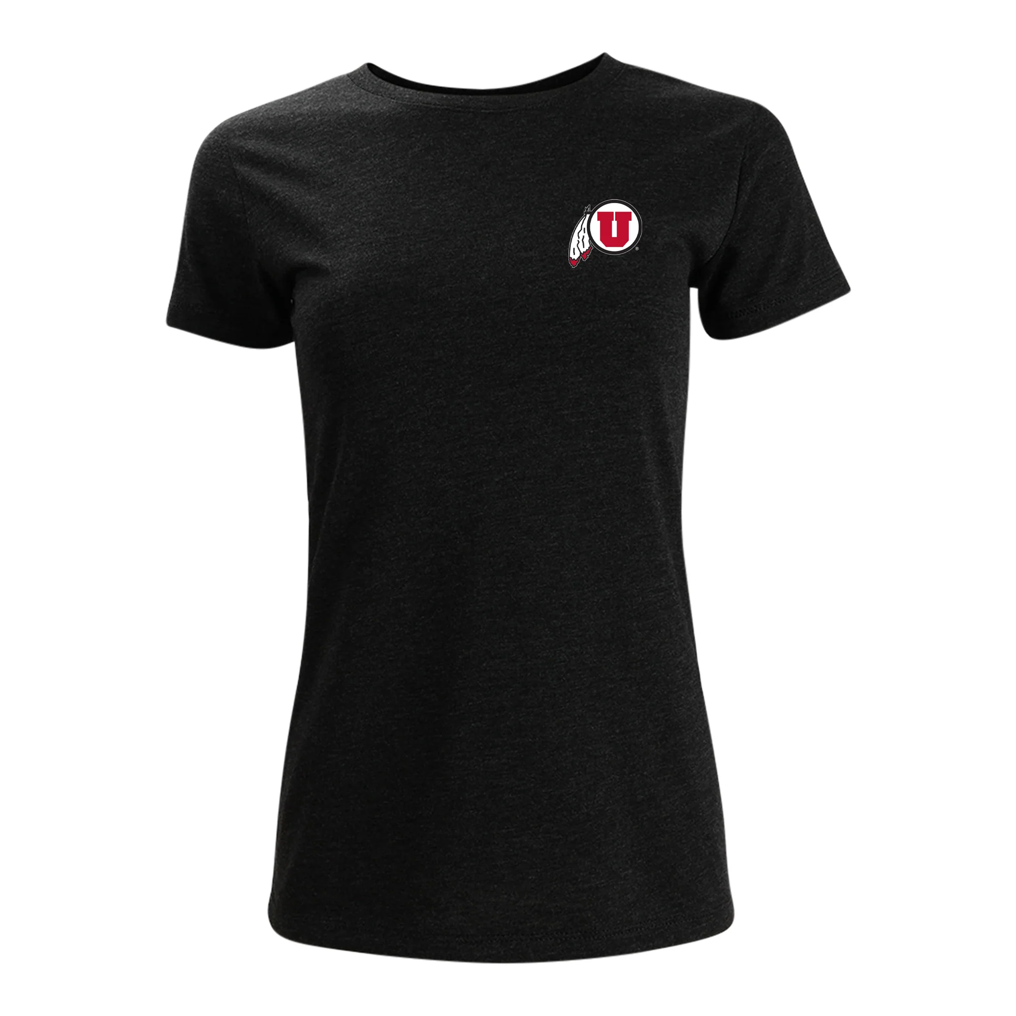University of Utah "Circle & Feather" Women's Short Sleeve T-Shirt - Image 5