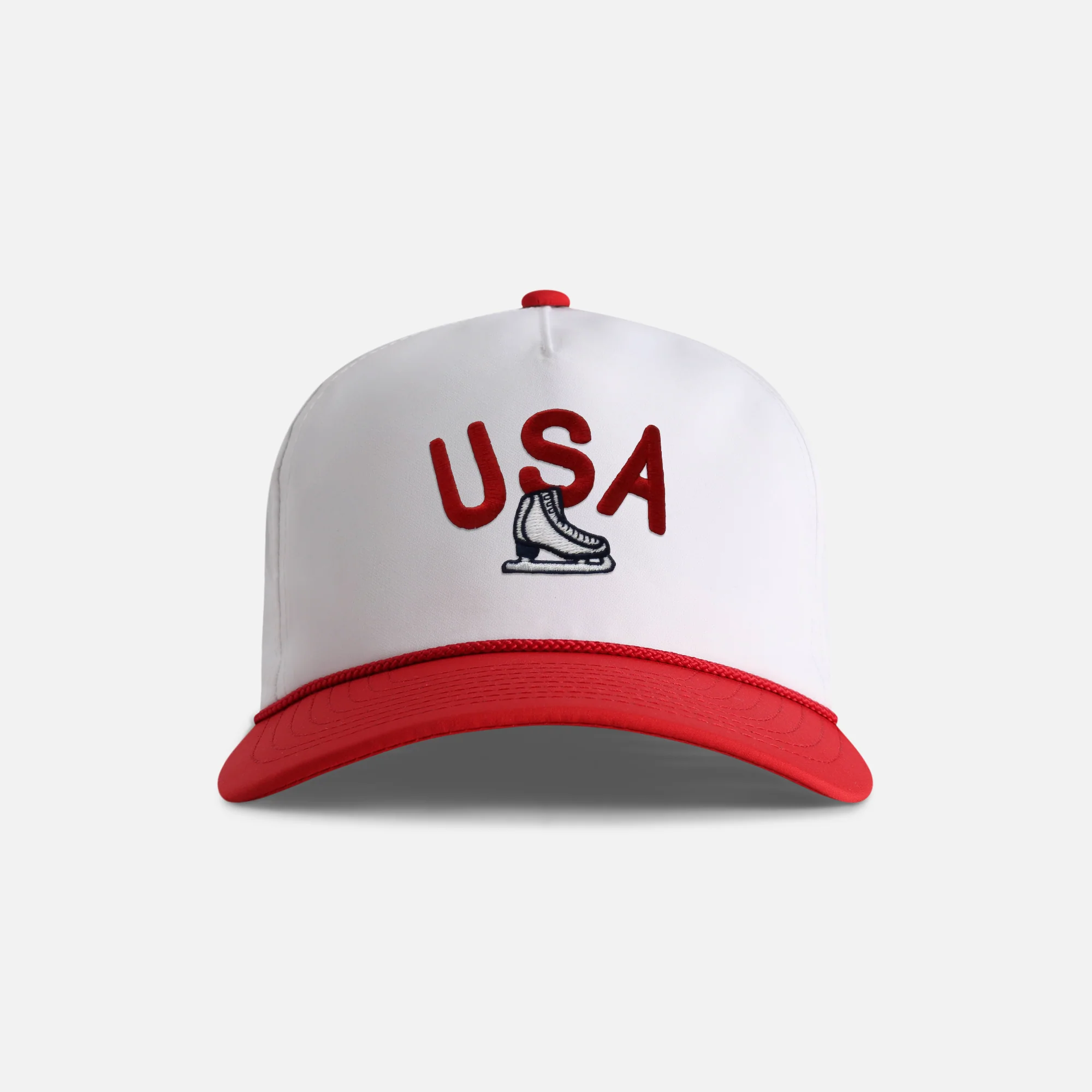 "USA Figure Skating" Two-Tone Performance Rope Hat - Image 2