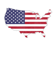 USA with Flag