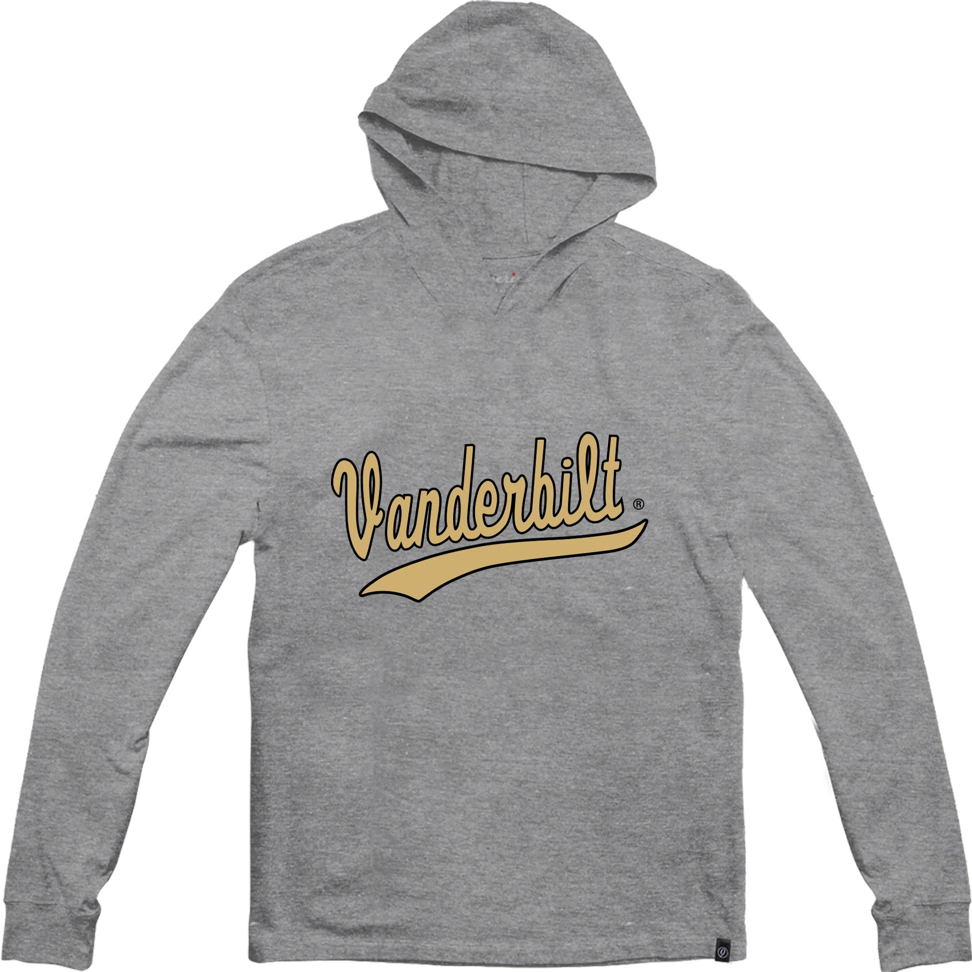 Vanderbilt University "Vanderbilt Script" Long Sleeve Hooded T-Shirt - Image 7
