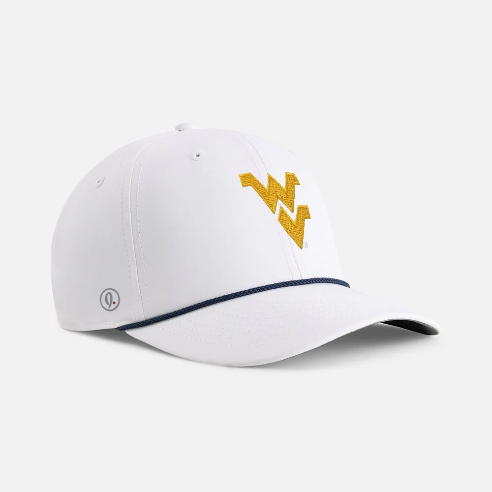 West Virginia University "Flying WV" 6-Panel Performance Rope Hat