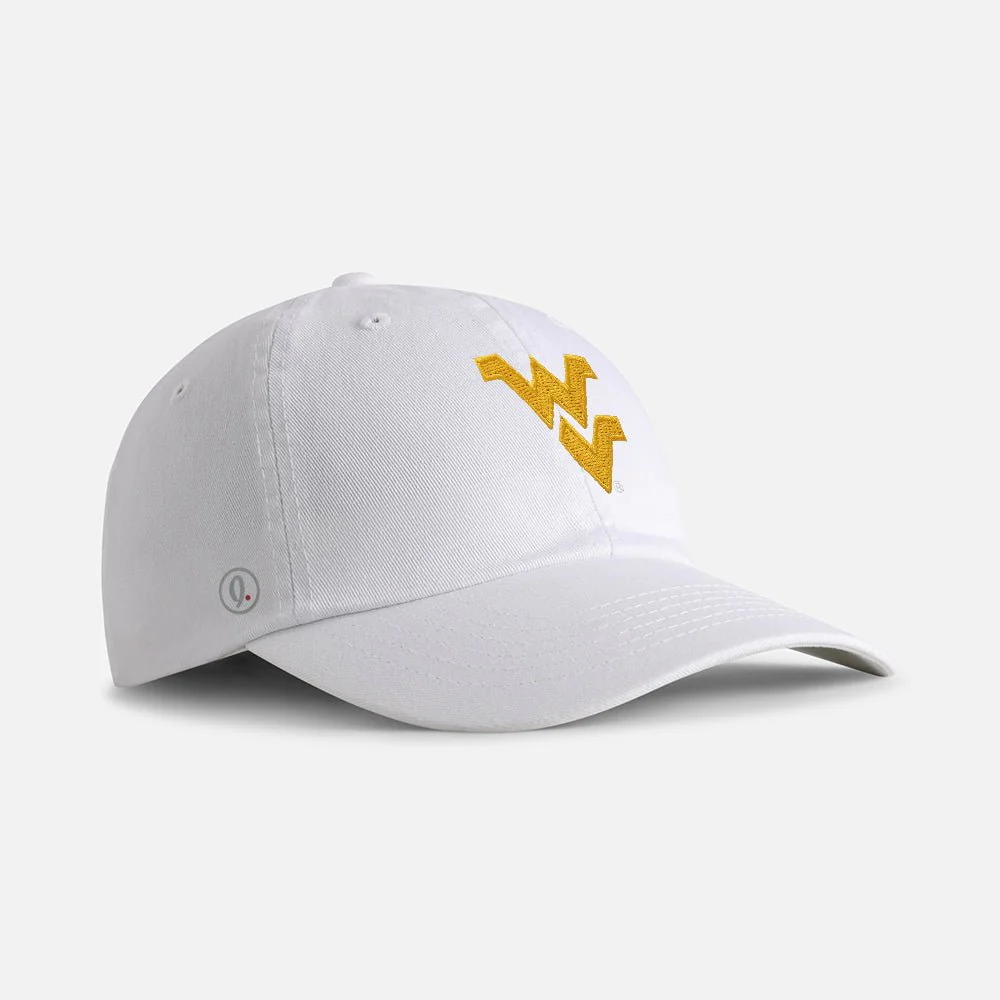 West Virginia University "Flying WV" Cotton Dad Hat - Image 4