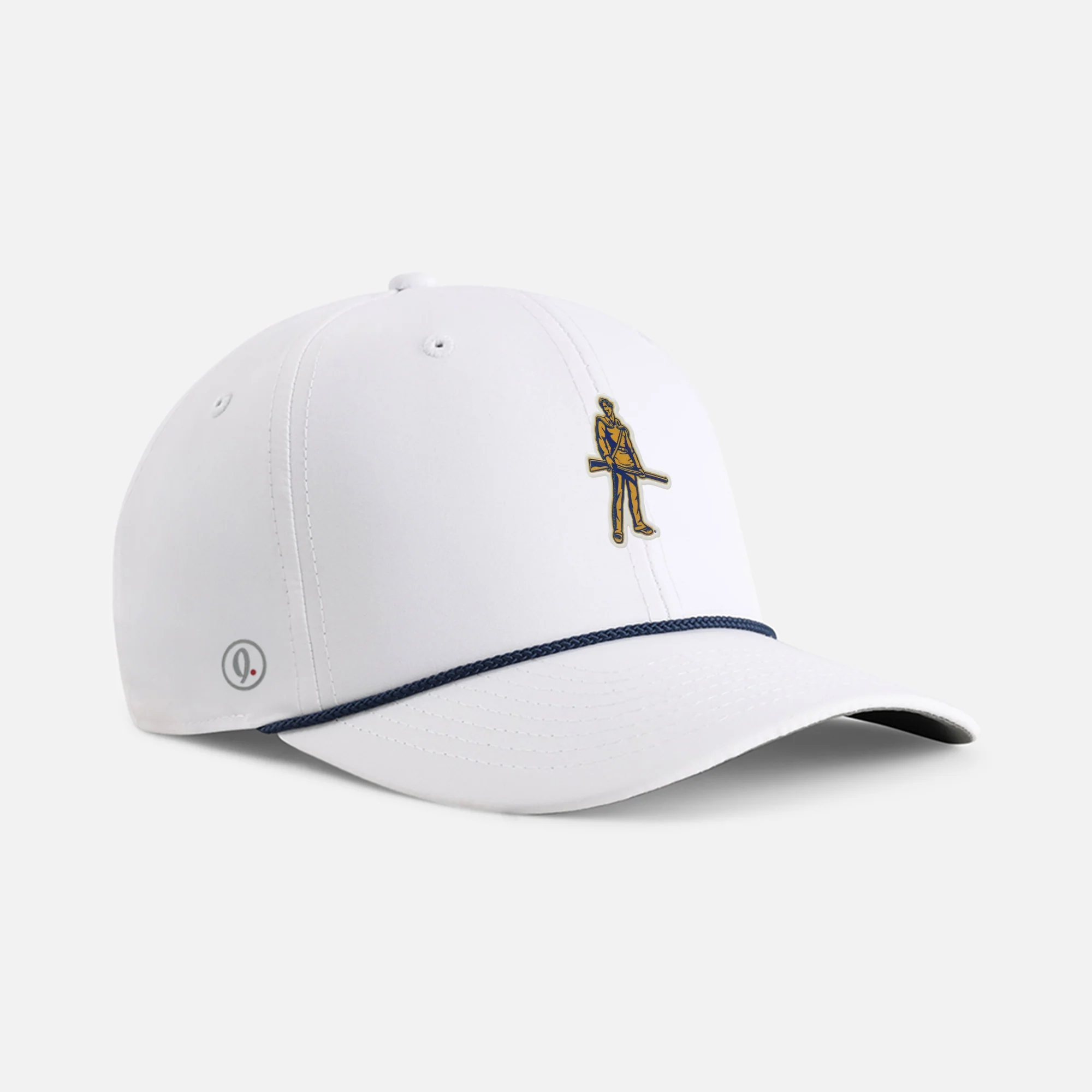 West Virginia University "Mountaineer" 3D Patch 6-Panel Rope Hat