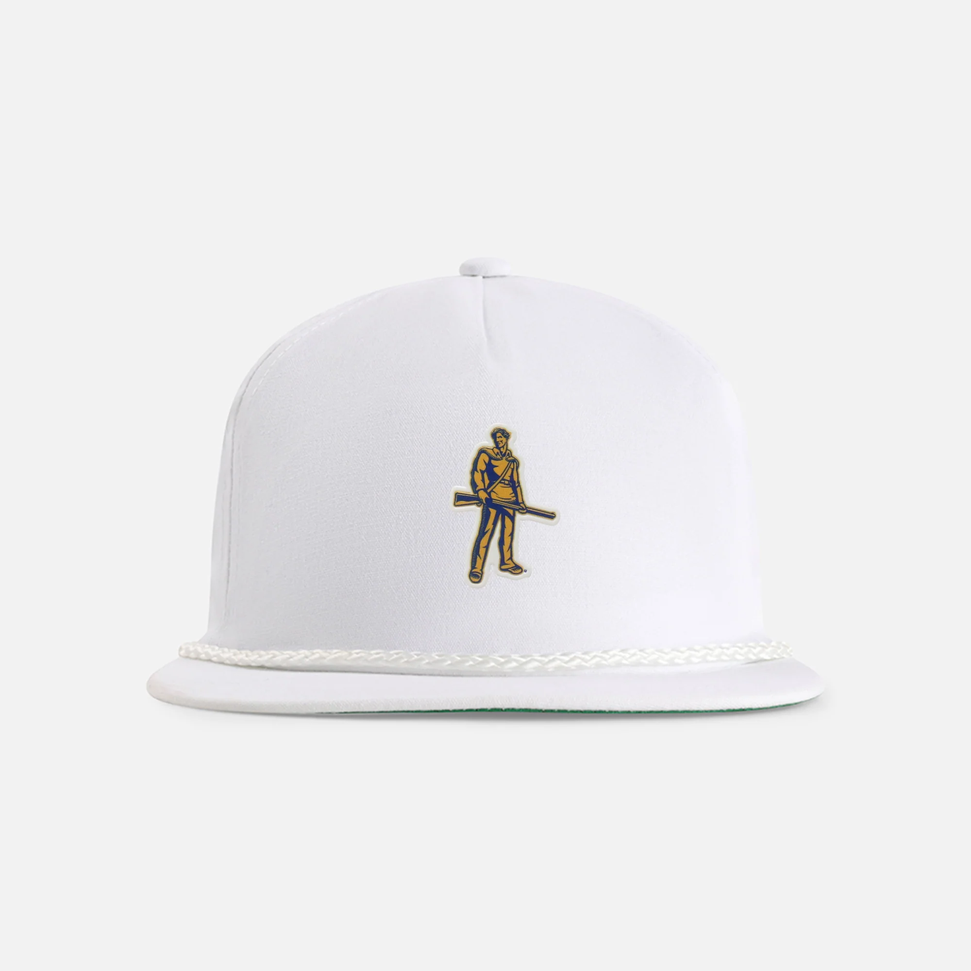 West Virginia University "Mountaineer" 3D Patch Original Rope Hat - Image 2