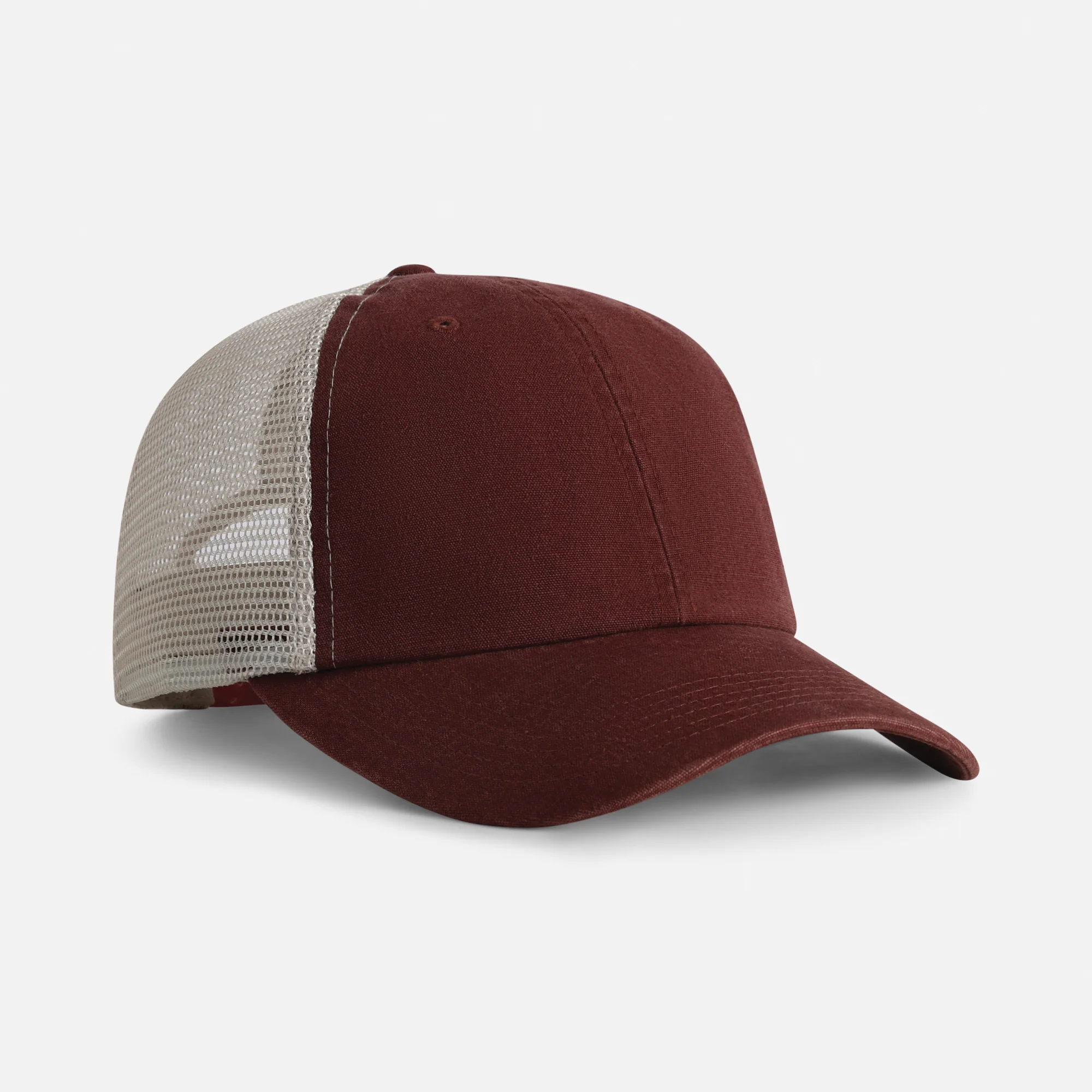 X210CM The Heirloom Meshback - Stone Washed Cotton Hat - Image 5